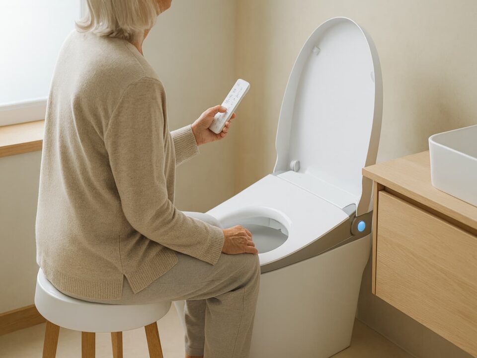 Beneficios del inodoro japonés para ancianos