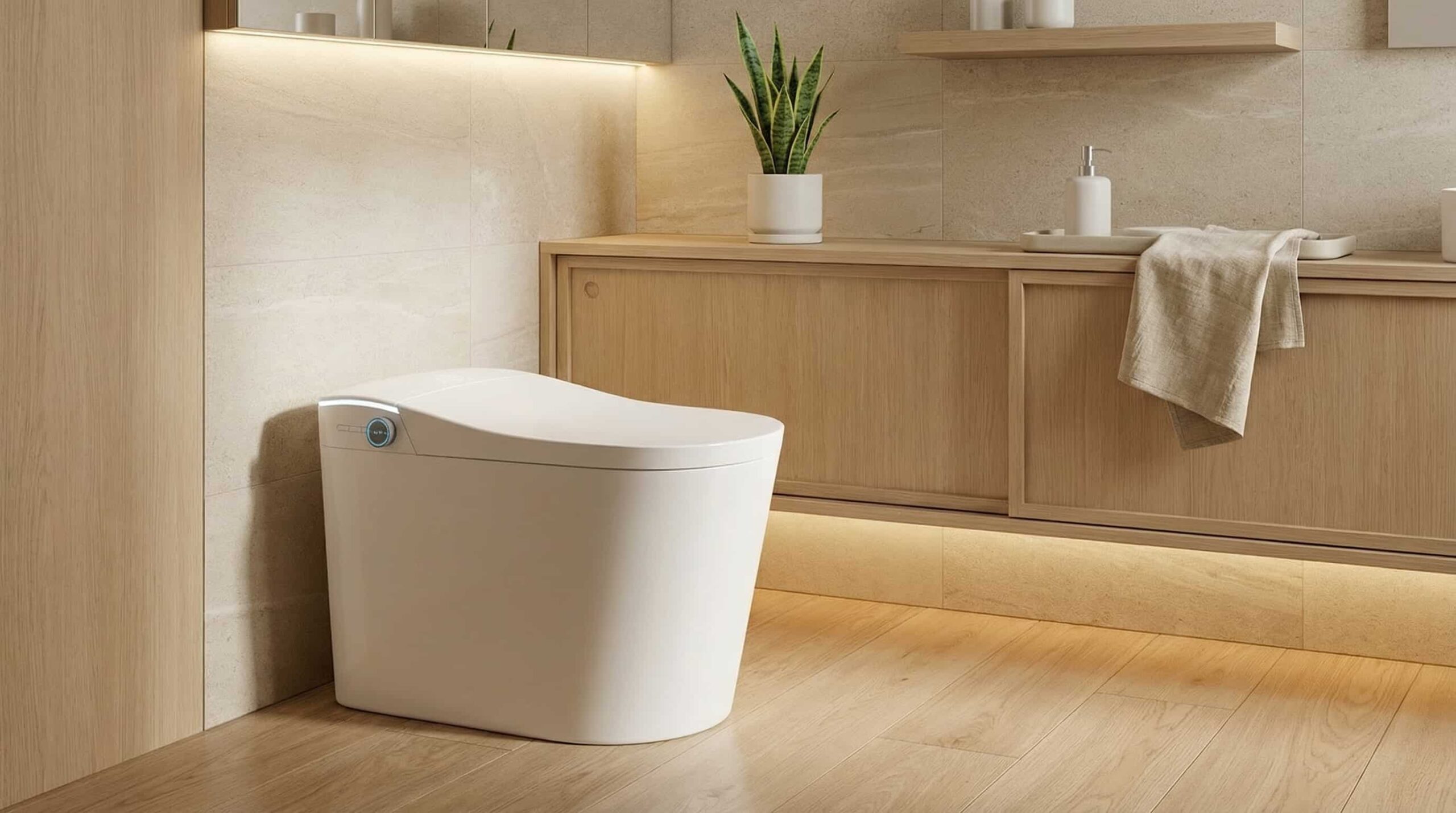 diseño baño japonés moderno minimalista 2026